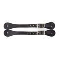 Jacks Imports Black Spur Straps LADY/YOUTH 10765-LAD